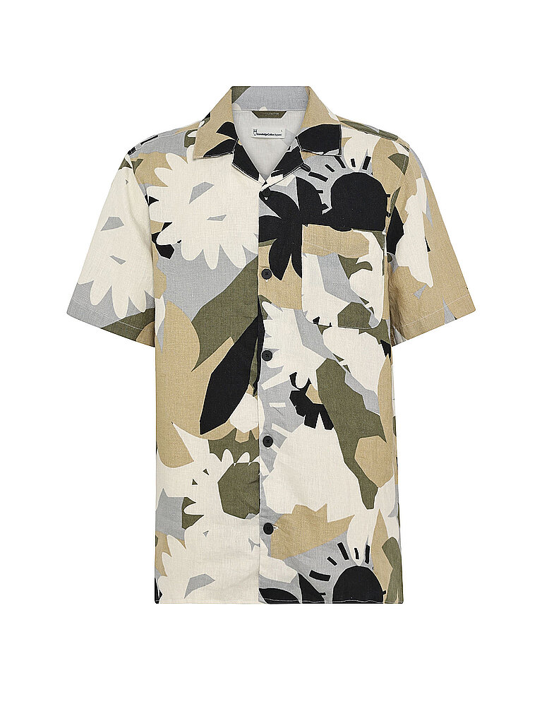 KNOWLEDGE COTTON APPAREL Hemd  olive | M