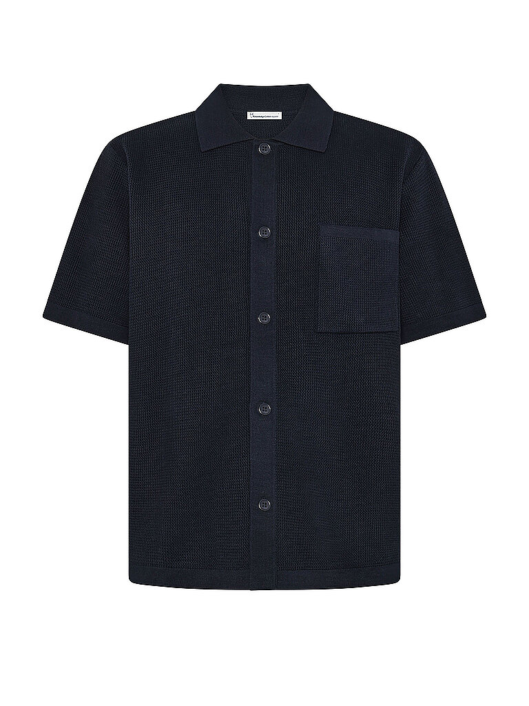 KNOWLEDGE COTTON APPAREL Poloshirt  dunkelblau | S
