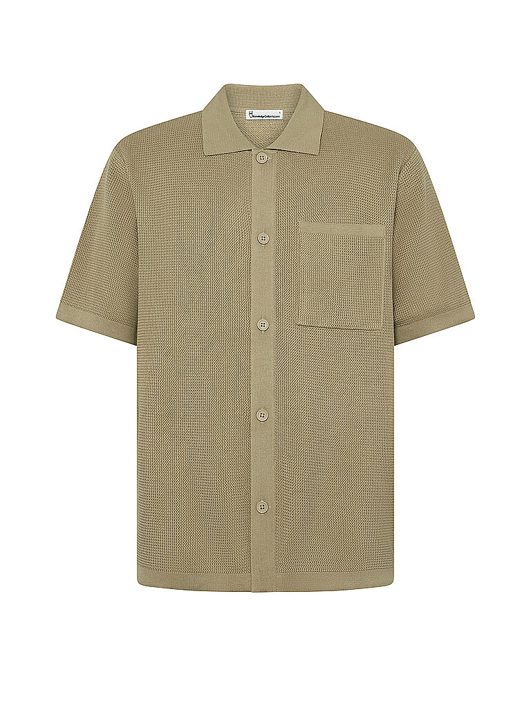 KNOWLEDGE COTTON APPAREL Poloshirt  beige | S