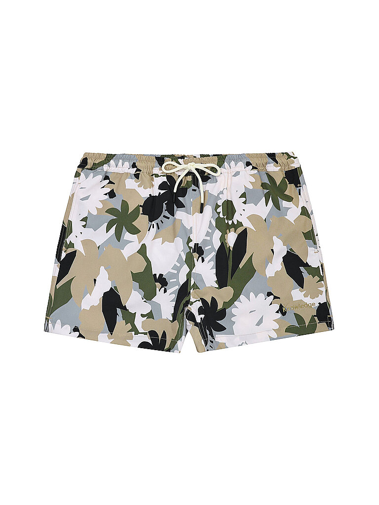 KNOWLEDGE COTTON APPAREL Badeshorts  olive | M