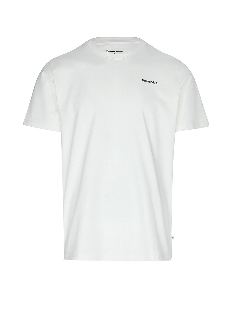 KNOWLEDGE COTTON APPAREL T-Shirt  creme | S
