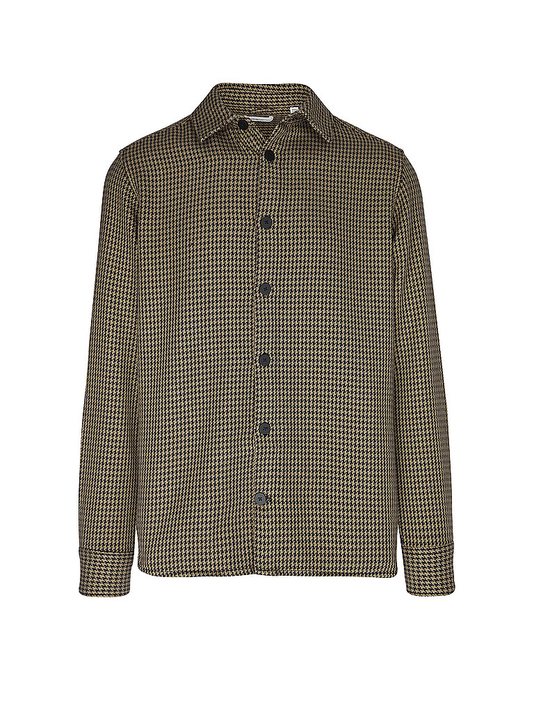 Überhemd KnowledgeCotton Apparel Houndtooth Loose