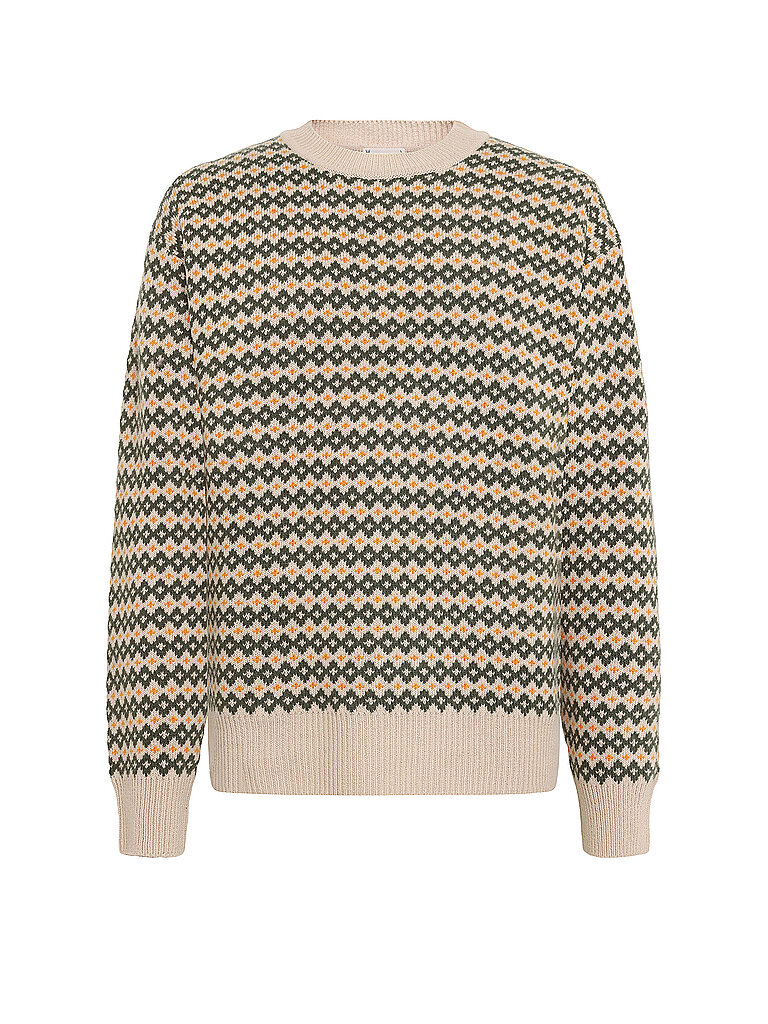 Pull Jacquard Wool KnowledgeCotton Apparel