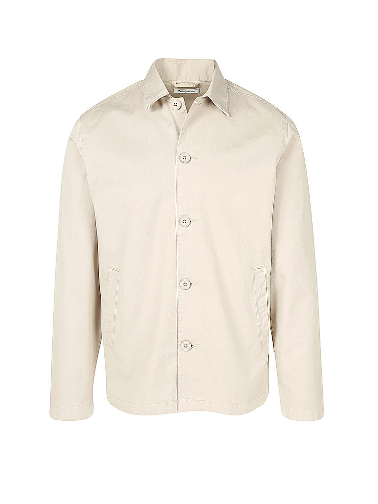 KNOWLEDGE COTTON APPAREL Overshirt Pine beige | S