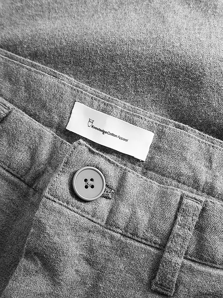 KNOWLEDGE COTTON APPAREL | Chino CHUCK | grau