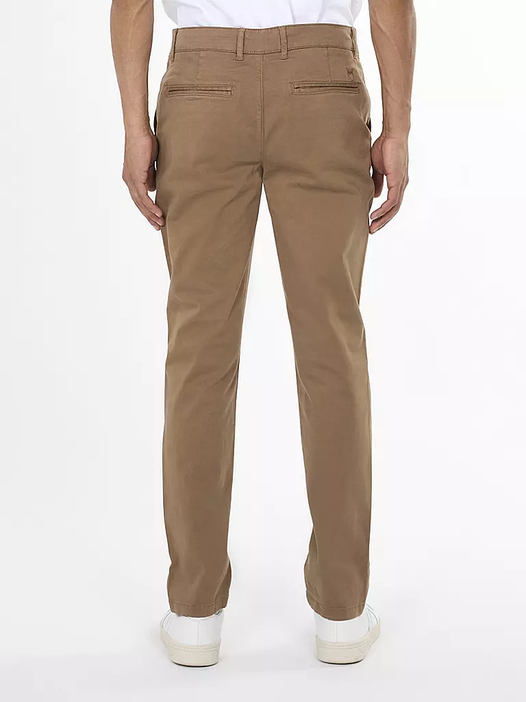 KNOWLEDGE COTTON APPAREL | Chino LUCA | dunkelgrün