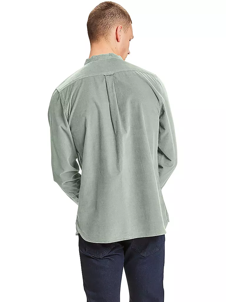 KNOWLEDGE COTTON APPAREL | Cordhemd | hellgrün