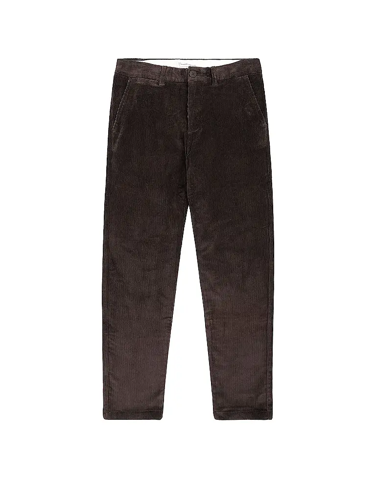 KNOWLEDGE COTTON APPAREL | Cordhose CHUCK  | braun