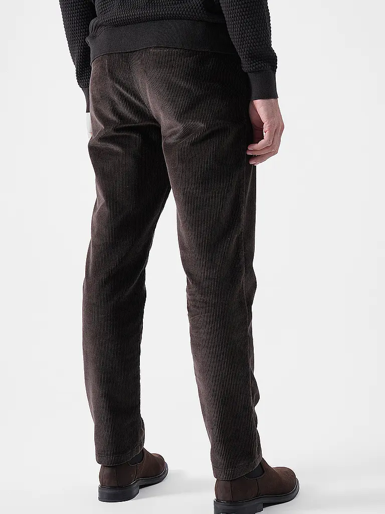 KNOWLEDGE COTTON APPAREL | Cordhose CHUCK  | Braun