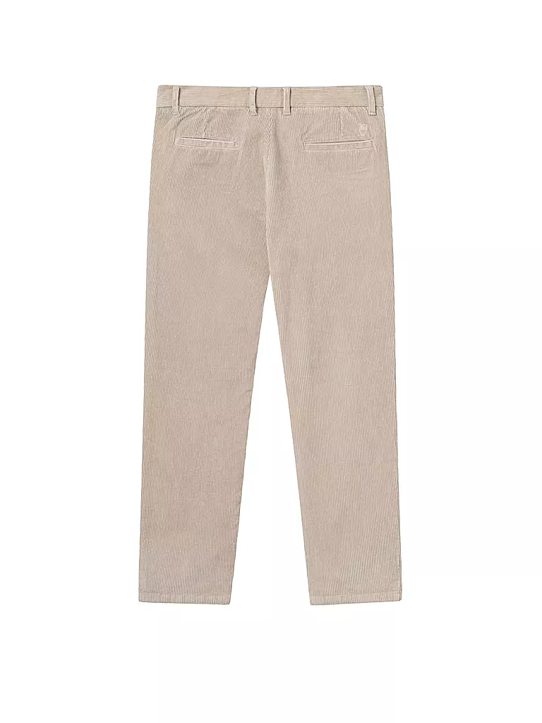 KNOWLEDGE COTTON APPAREL | Cordhose Straight Fit CHUCK | beige