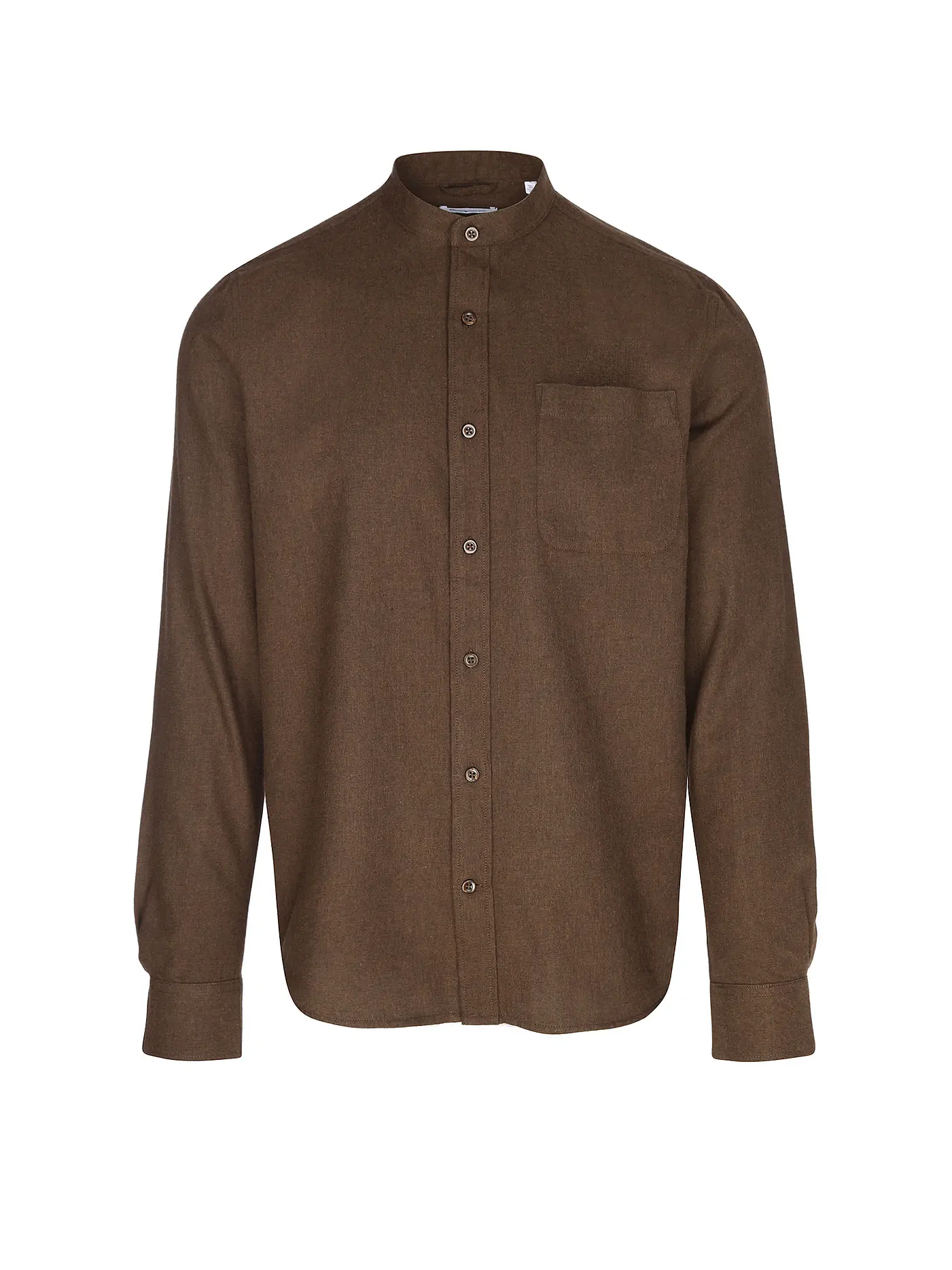 KNOWLEDGE COTTON APPAREL | Flanellhemd  | braun