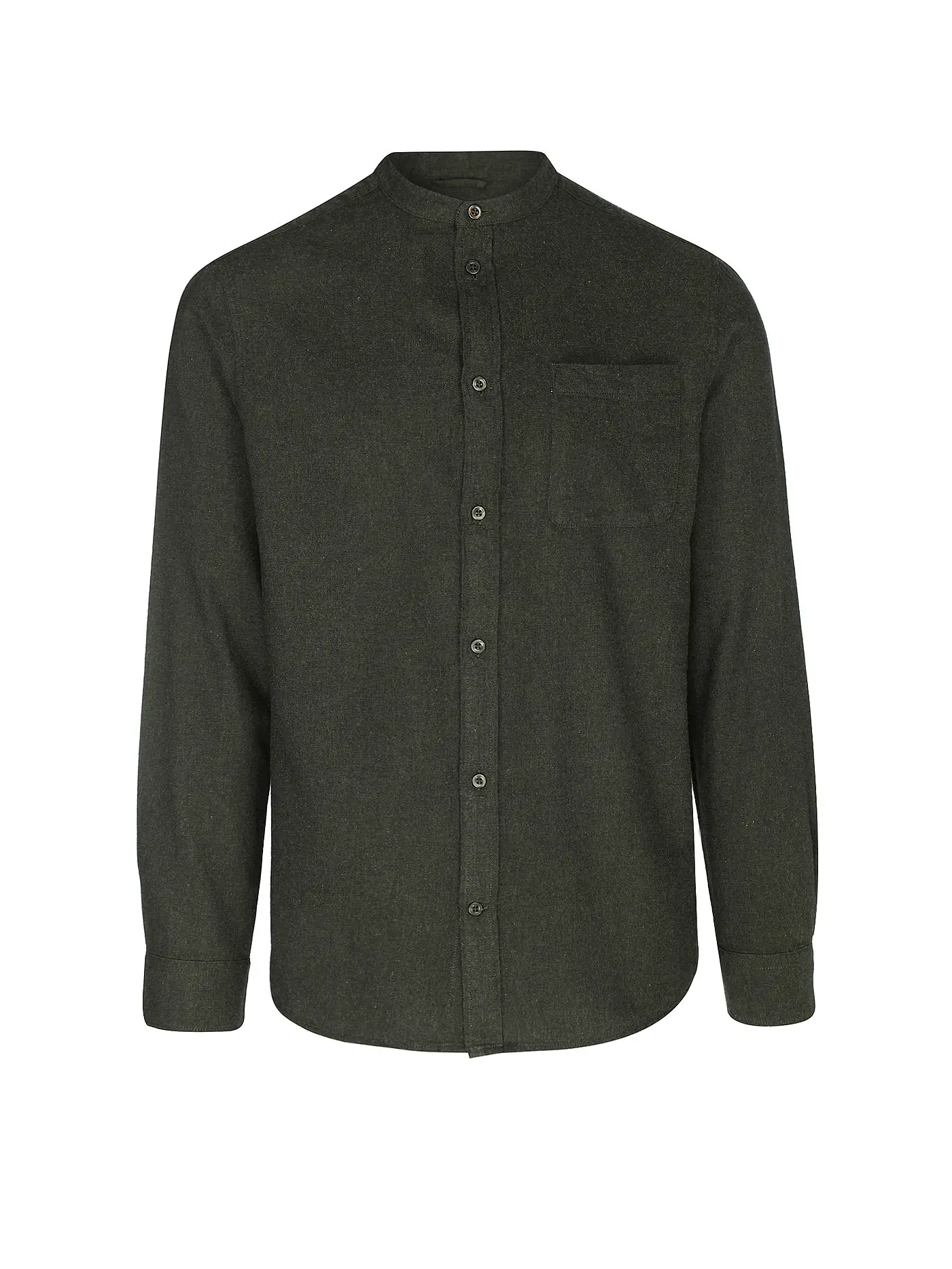 KNOWLEDGE COTTON APPAREL | Flanellhemd  | grün