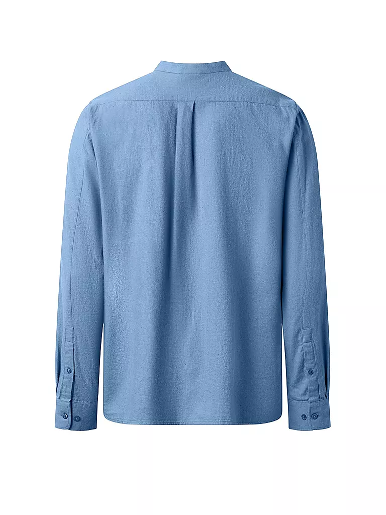 KNOWLEDGE COTTON APPAREL | Flanellhemd  | hellblau