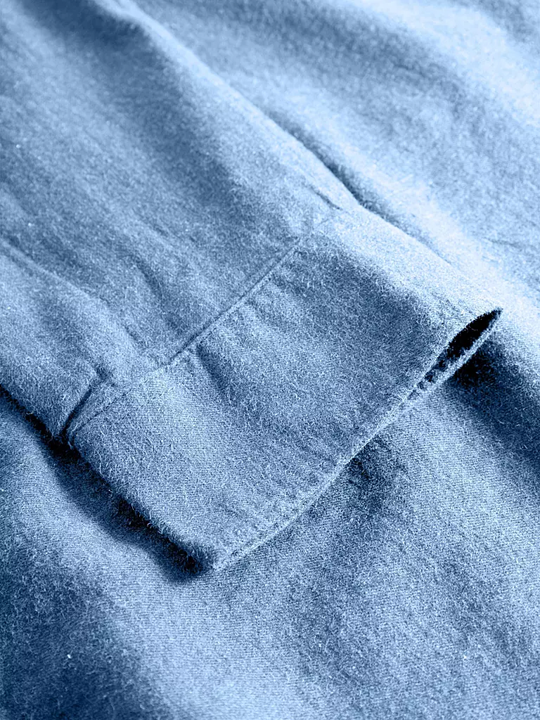 KNOWLEDGE COTTON APPAREL | Flanellhemd  | hellblau