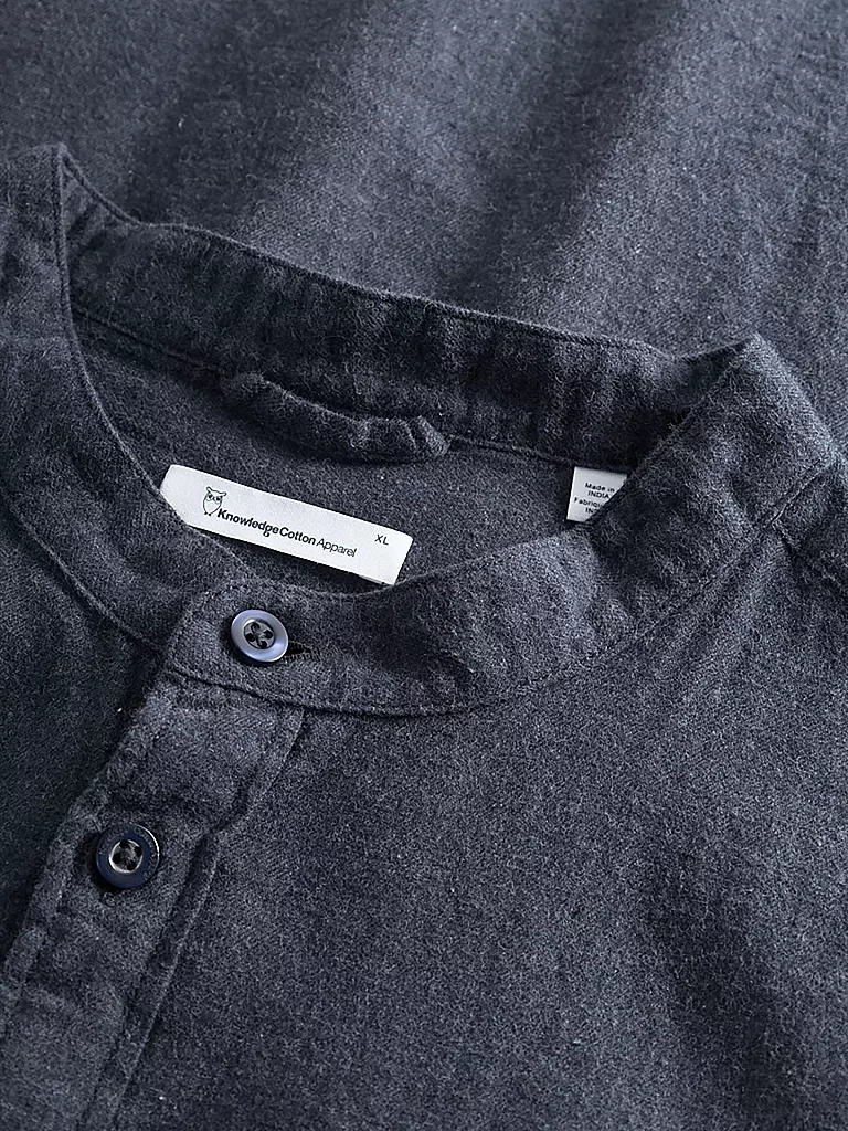 KNOWLEDGE COTTON APPAREL | Flanellhemd | hellblau