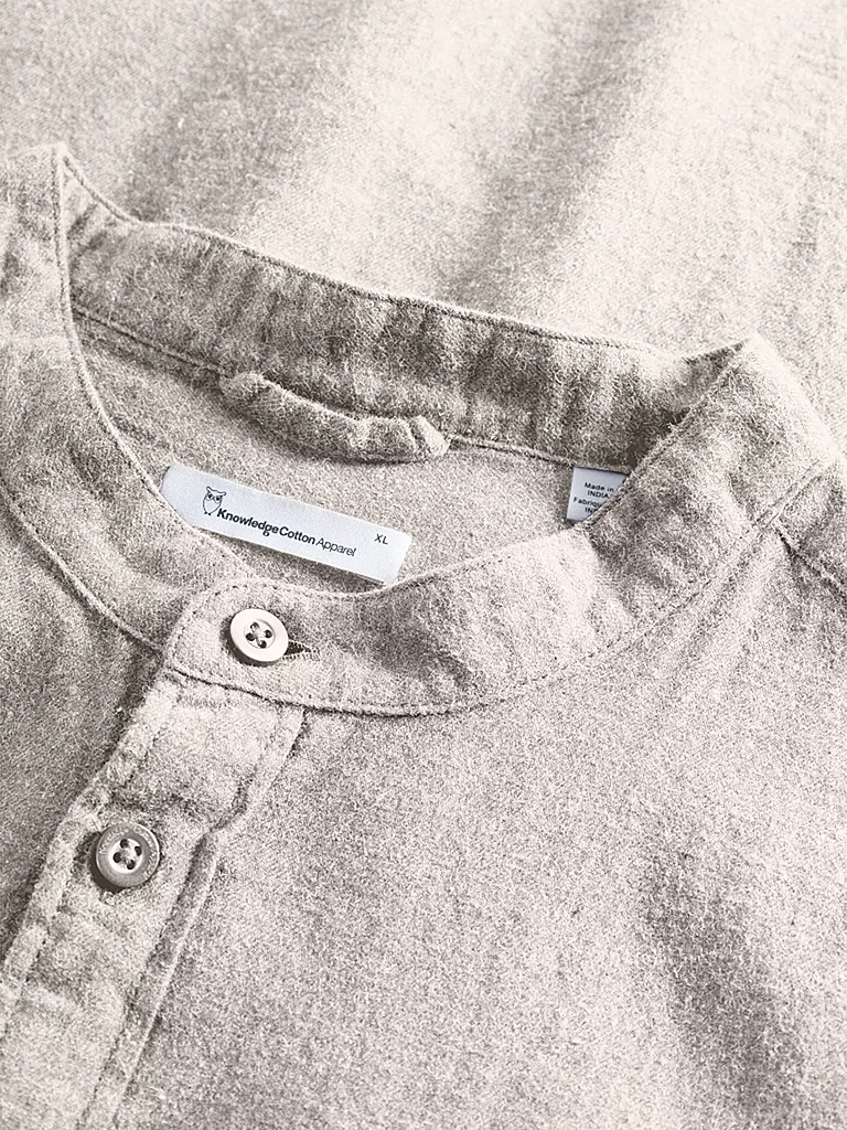 KNOWLEDGE COTTON APPAREL | Flanellhemd | hellblau