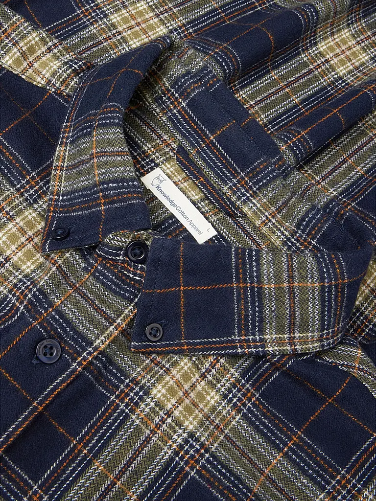 KNOWLEDGE COTTON APPAREL | Hemd Regular Fit | 