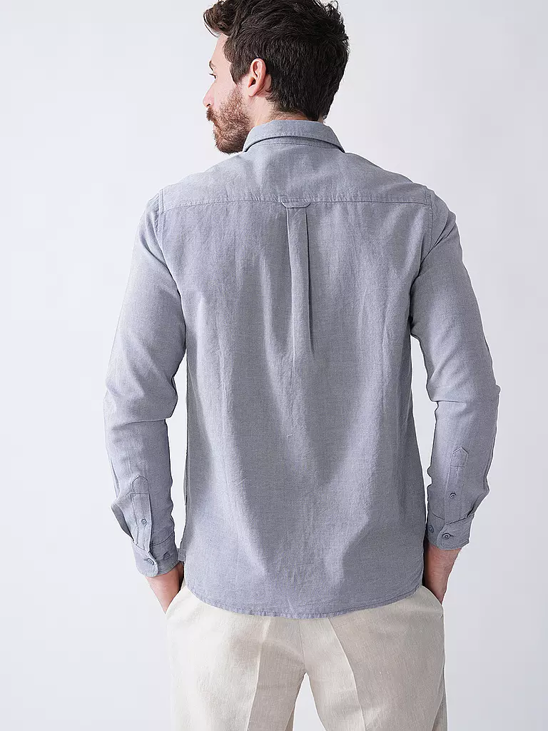 KNOWLEDGE COTTON APPAREL | Hemd Regular Fit | olive