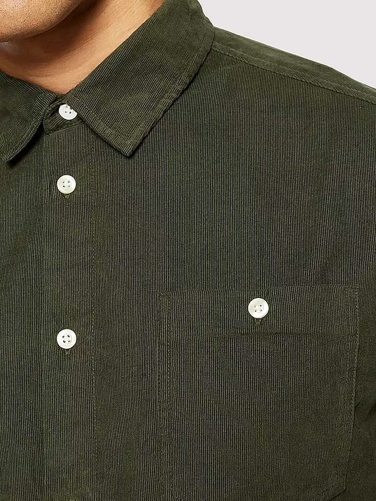 KNOWLEDGE COTTON APPAREL | Hemd Regular Fit | dunkelrot