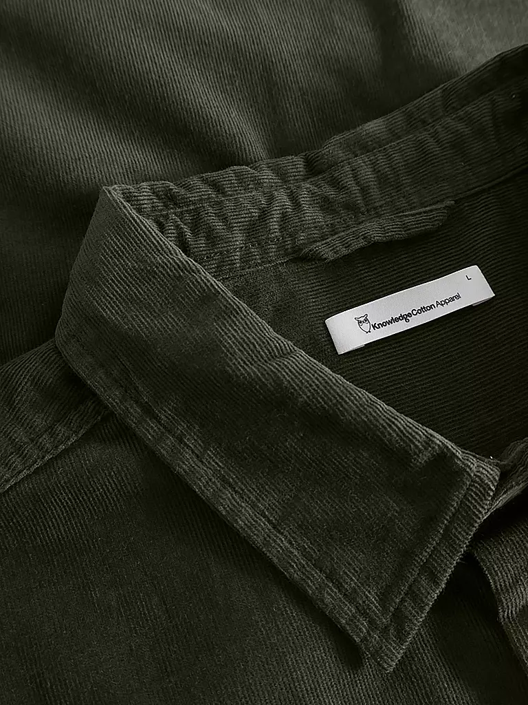 KNOWLEDGE COTTON APPAREL | Hemd Regular Fit | dunkelrot