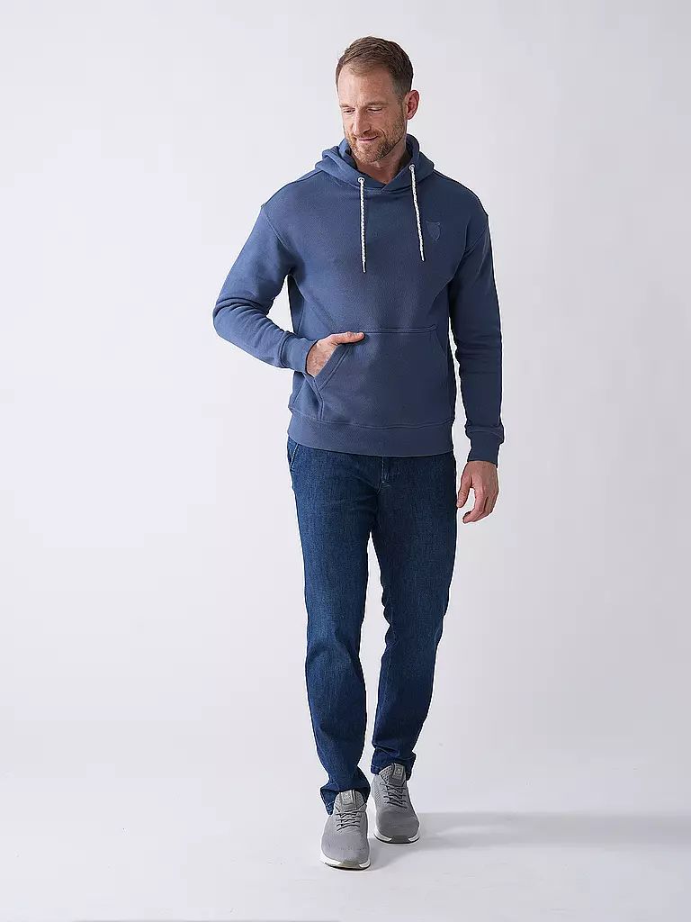 KNOWLEDGE COTTON APPAREL | Kapuzensweater - Hoodie | blau
