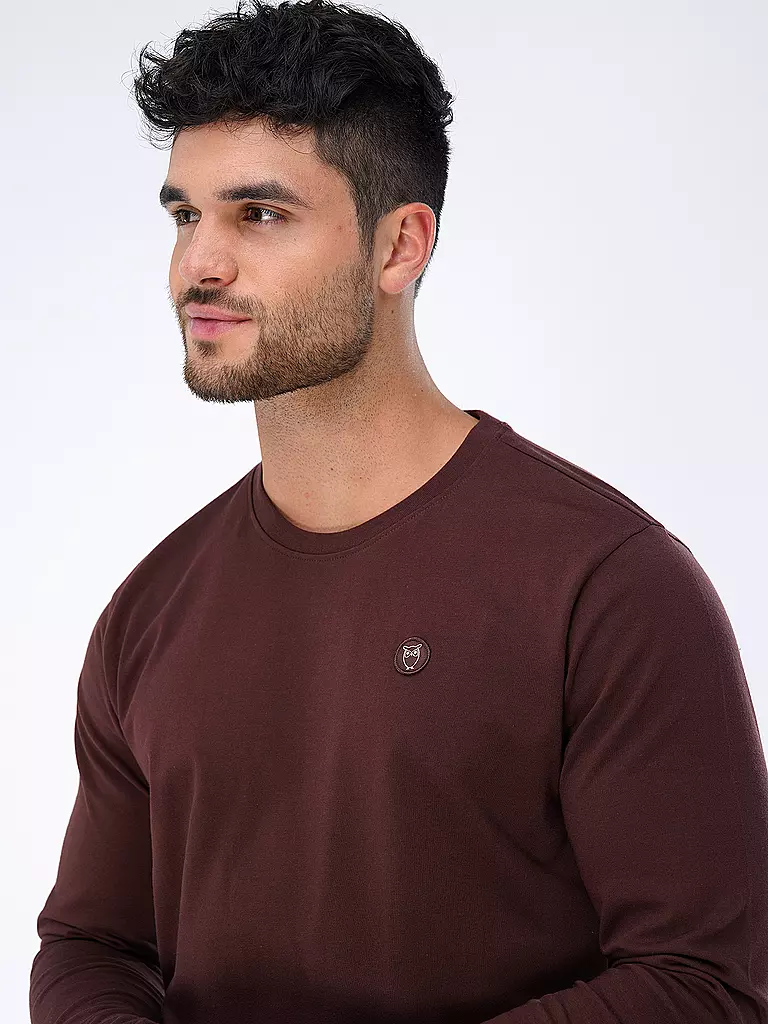 KNOWLEDGE COTTON APPAREL | Langarmshirt | blau