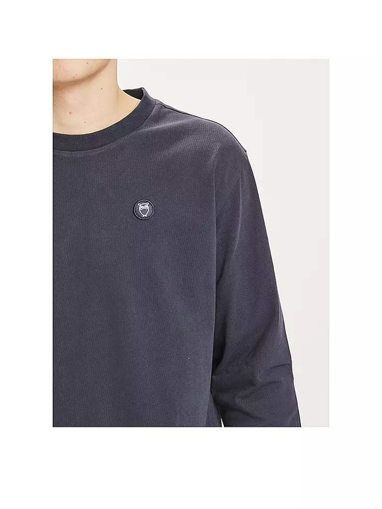KNOWLEDGE COTTON APPAREL | Langarmshirt | blau