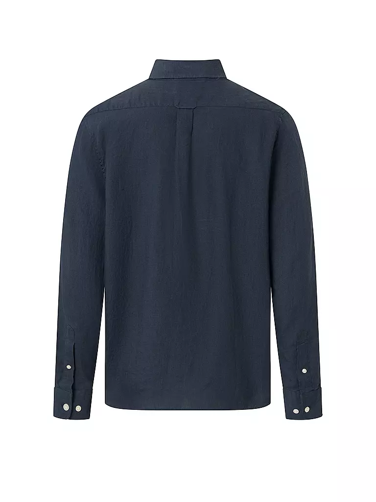 KNOWLEDGE COTTON APPAREL | Leinenhemd  Regular Fit  | blau