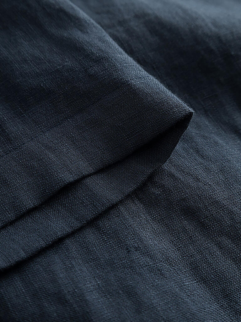 KNOWLEDGE COTTON APPAREL | Leinenhemd Regular Fit  | blau