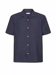 KNOWLEDGE COTTON APPAREL | Leinenhemd | dunkelblau
