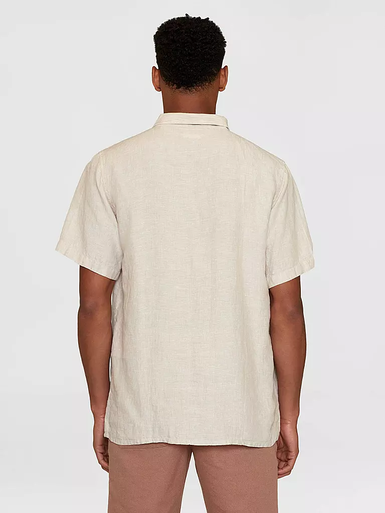 KNOWLEDGE COTTON APPAREL | Leinenhemd | dunkelblau