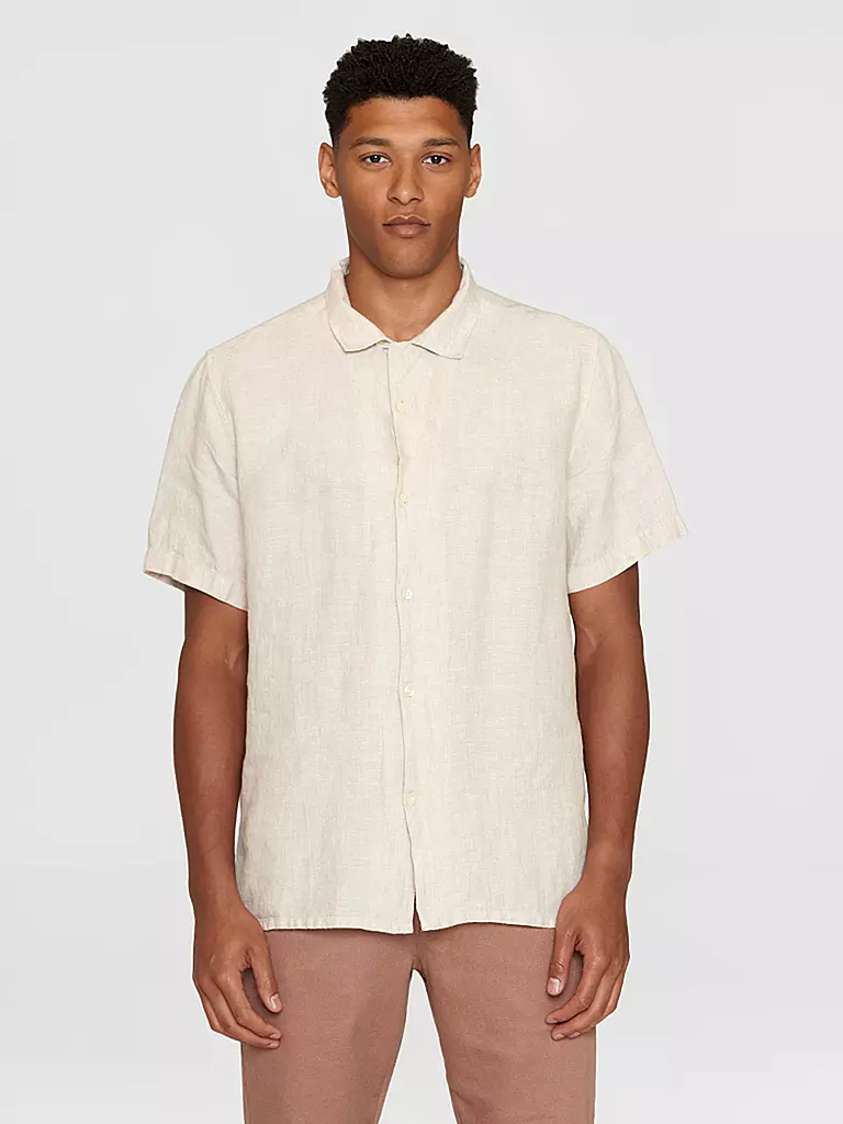 KNOWLEDGE COTTON APPAREL | Leinenhemd | dunkelblau