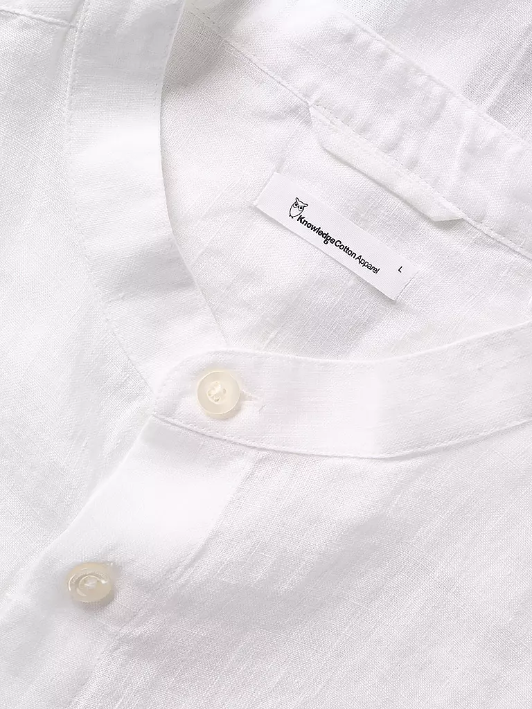KNOWLEDGE COTTON APPAREL | Leinenhemd | grün