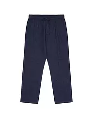 KNOWLEDGE COTTON APPAREL | Leinenhose  | blau
