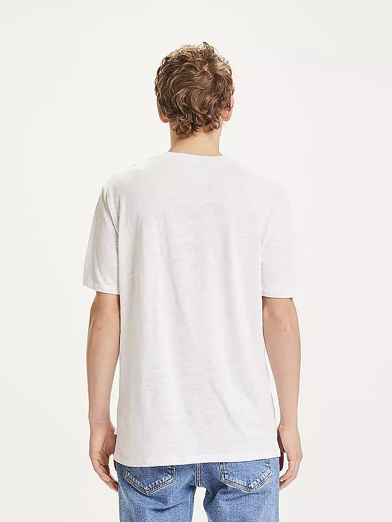 KNOWLEDGE COTTON APPAREL | Leinenshirt  | weiss