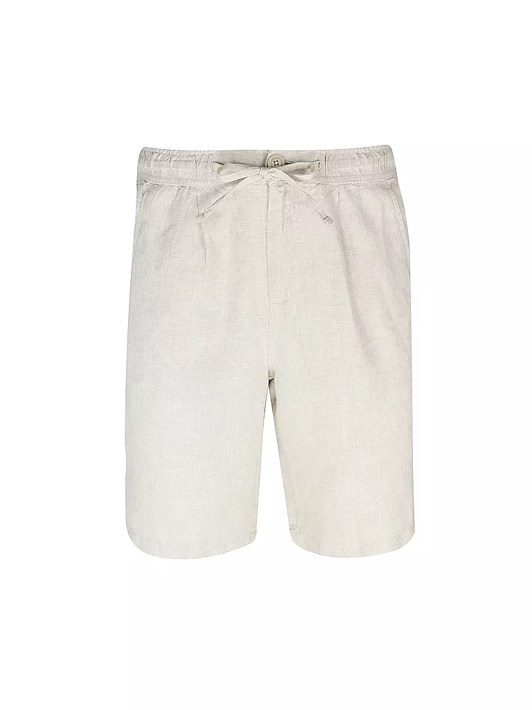 KNOWLEDGE COTTON APPAREL | Leinenshorts Loose Fit  | beige