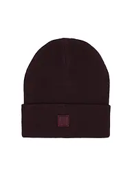 KNOWLEDGE COTTON APPAREL | Mütze - Haube  | dunkelrot