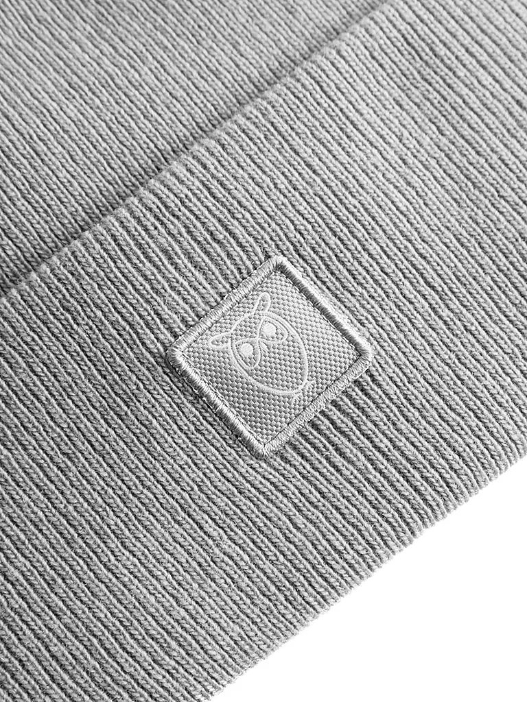 KNOWLEDGE COTTON APPAREL | Mütze - Haube Leaf | beige