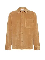 KNOWLEDGE COTTON APPAREL | Overshirt  | camel