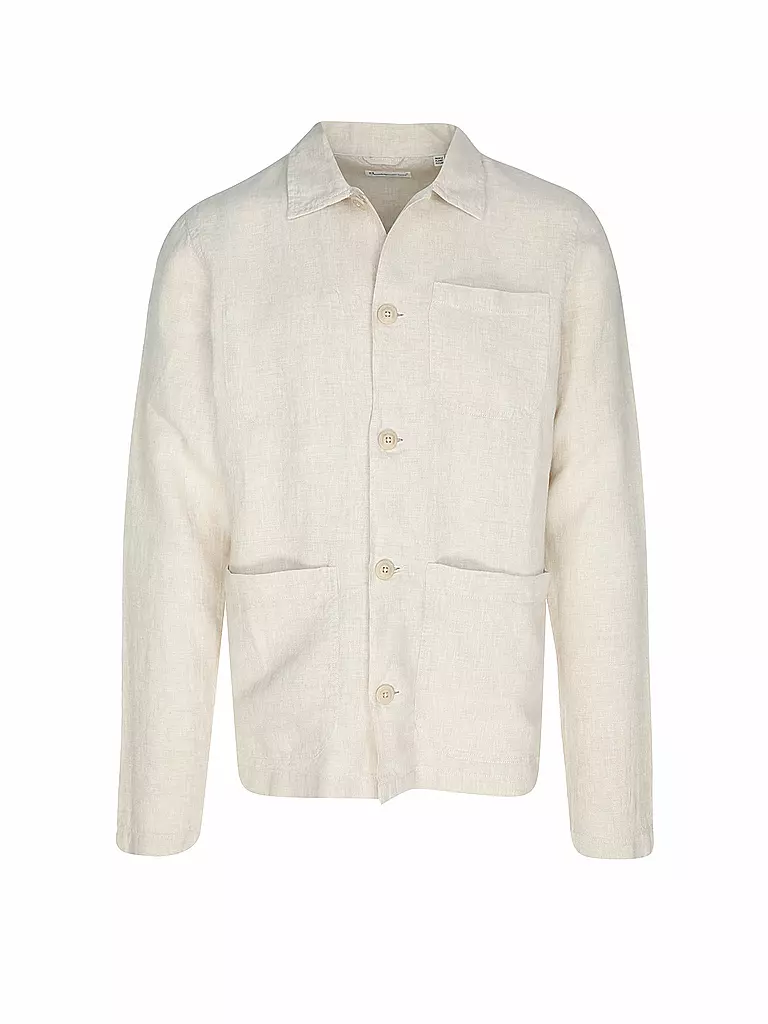 KNOWLEDGE COTTON APPAREL | Overshirt  | beige