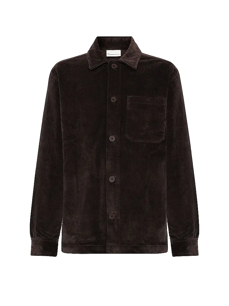 KNOWLEDGE COTTON APPAREL | Overshirt  | braun