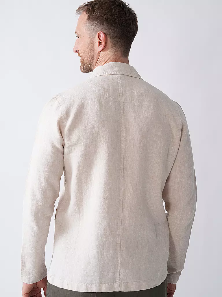 KNOWLEDGE COTTON APPAREL | Overshirt | beige