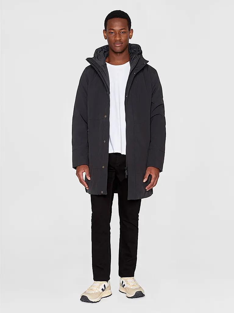 KNOWLEDGE COTTON APPAREL | Parka  | schwarz