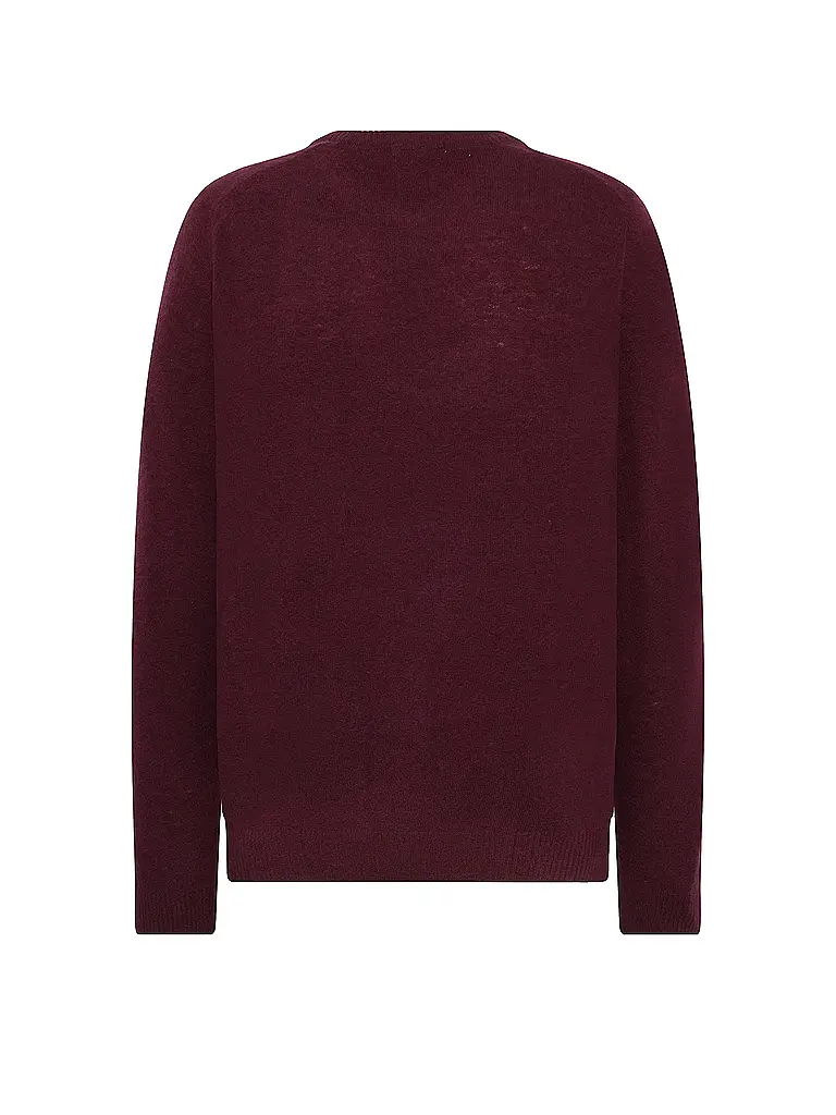 KNOWLEDGE COTTON APPAREL | Pullover  | dunkelrot