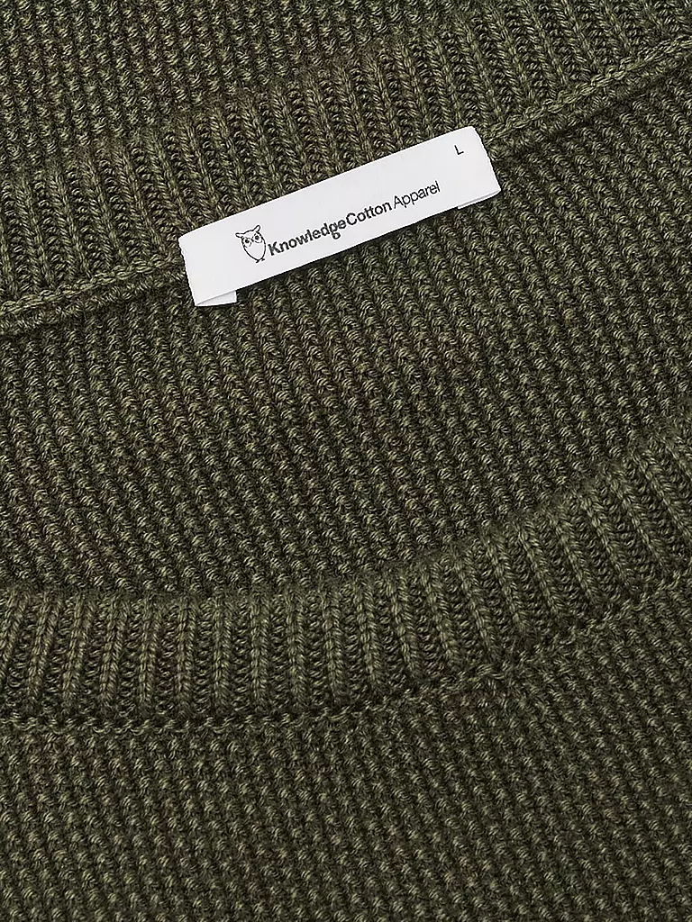 KNOWLEDGE COTTON APPAREL | Pullover Regular Fit | olive
