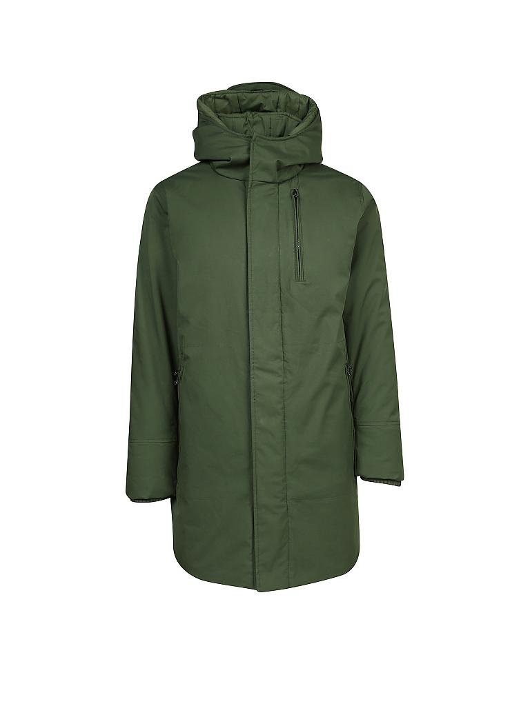KNOWLEDGE COTTON APPAREL SoftshellParka grün S