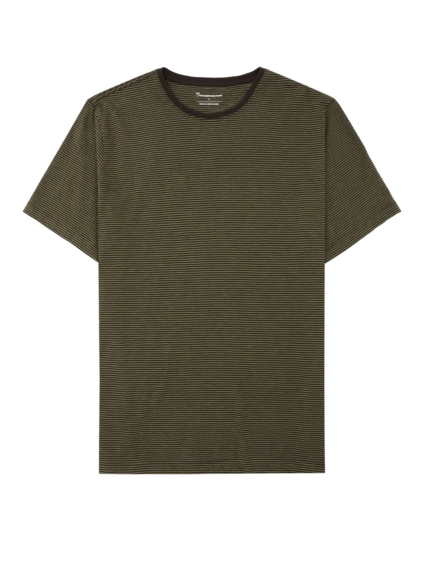 KNOWLEDGE COTTON APPAREL | T-Shirt  | grün