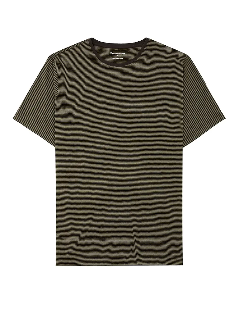 KNOWLEDGE COTTON APPAREL | T-Shirt  | grün