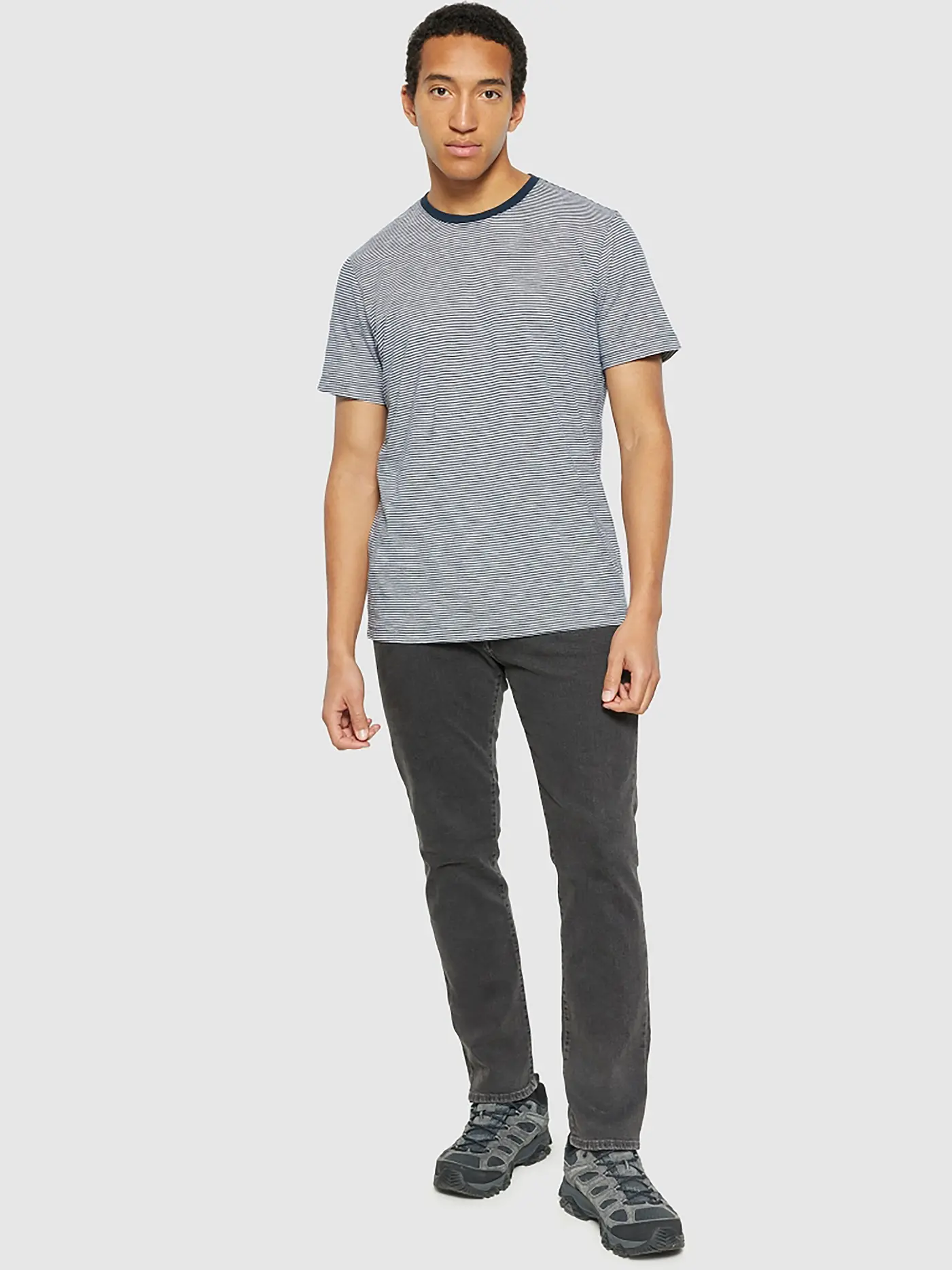 KNOWLEDGE COTTON APPAREL | T-Shirt  | blau