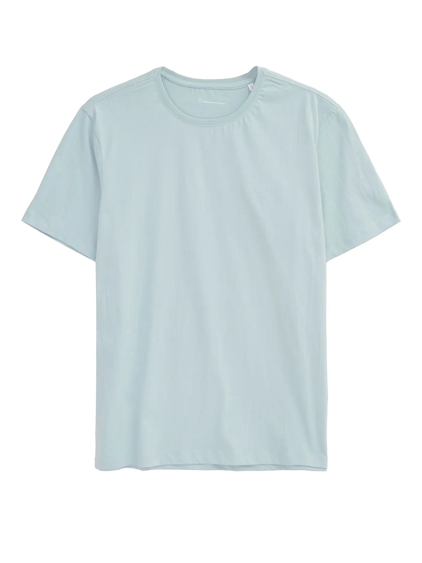 KNOWLEDGE COTTON APPAREL | T-Shirt ALDER | hellblau